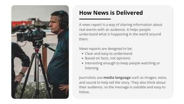 Creating News Reports Education Presentation — slide 5