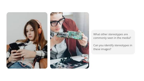 Representations Constructed in the Media Education Presentation — slide 5