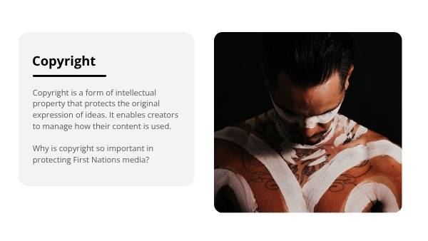 First Nations Art and Copyright Education Presentation — slide 7