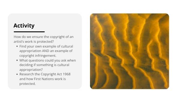 First Nations Art and Copyright Education Presentation — slide 9