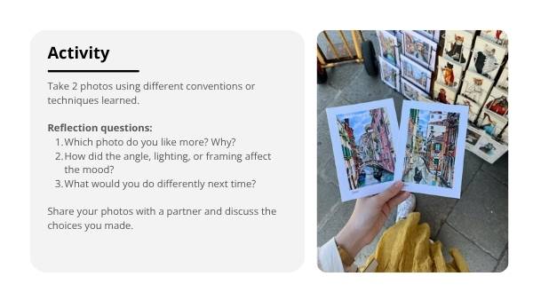 Photography Principles Education Presentation — slide 7