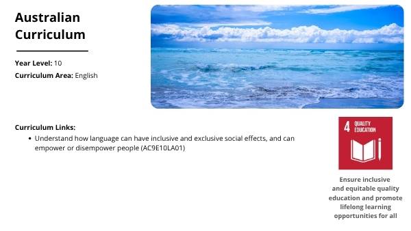 Using Language to Empower Others Education Presentations — slide 2