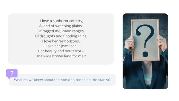 Exploring Voice in Literature Education Presentation — slide 3