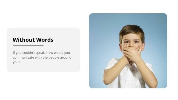 Communicating Without Words Education Presentation — slide 4