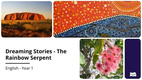 Dreaming Stories - The Rainbow Serpent Education Presentation — slide 1