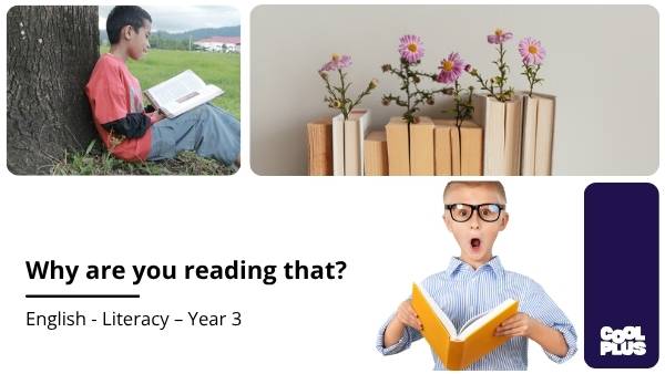 Why are you reading that? Education Presentation — slide 1