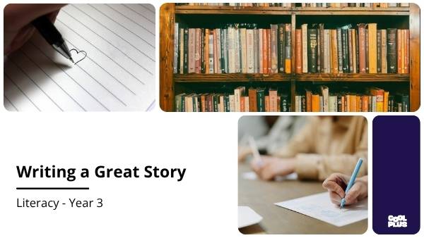 Writing a Great Story Education Presentation — slide 1