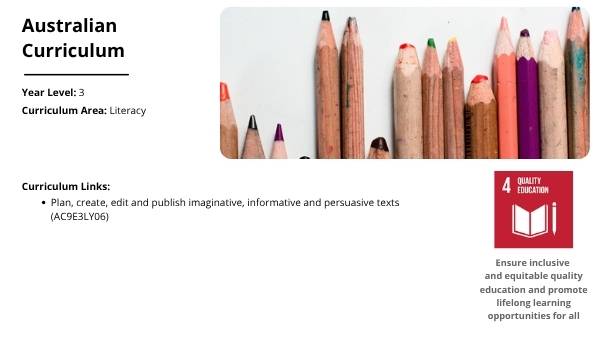 Writing a Great Story Education Presentation — slide 2