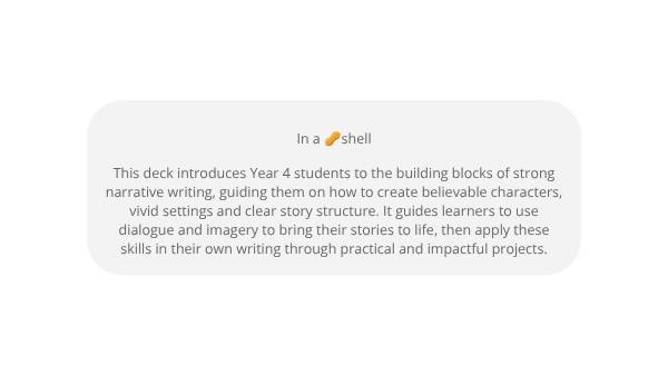 Narrative Storytelling Education Presentation — slide 3