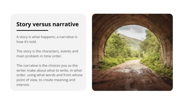 Narrative Storytelling Education Presentation — slide 12