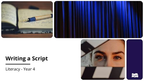 Writing a Script Education Presentation — slide 1