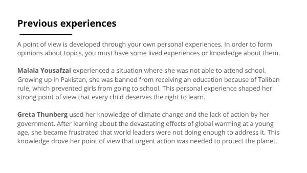 Expressing a Point of View Education Presentation — slide 8