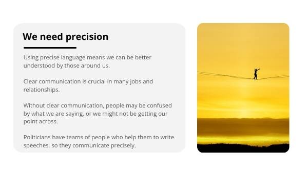 Precision Writing Techniques Education Presentation — slide 10