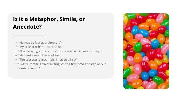 Exploring Metaphors, Similes and Anecdotes Education Presentation — slide 6