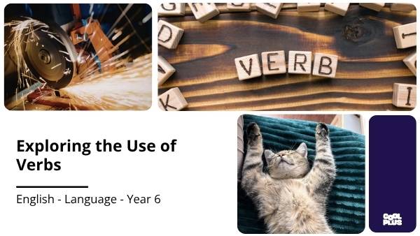 Exploring the Use of Verbs Education Presentation — slide 1