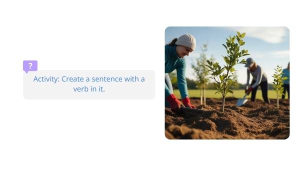 Exploring the Use of Verbs Education Presentation — slide 4