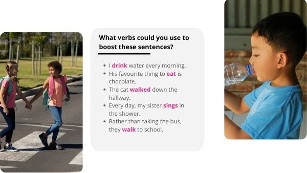 Exploring the Use of Verbs Education Presentation — slide 7