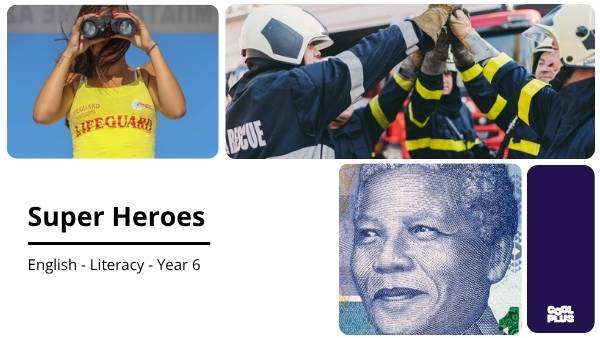 Superheroes Education Presentation — slide 1