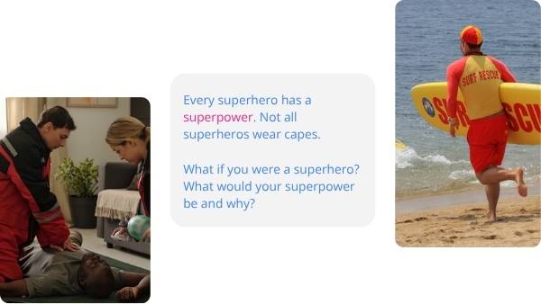 Superheroes Education Presentation — slide 3