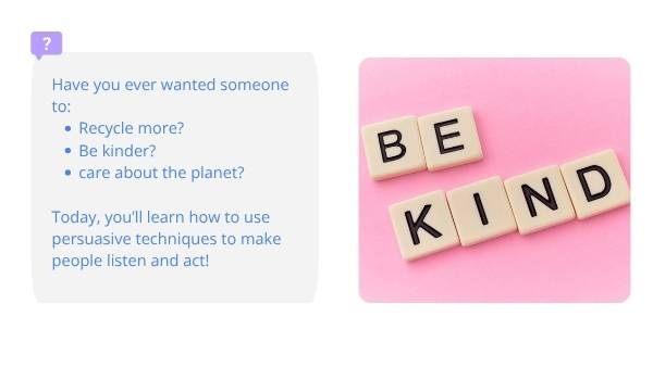 How to Convince Others to Take Action Education Presentation — slide 3