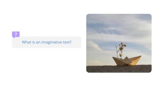 Writing Imaginative Texts Education Presentation — slide 3