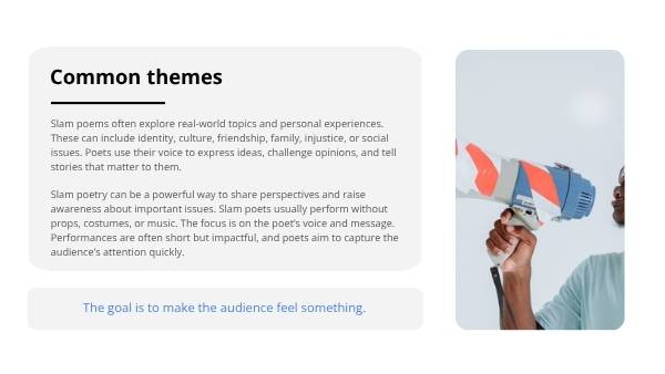 Slam Poetry Educational Presentation — slide 7