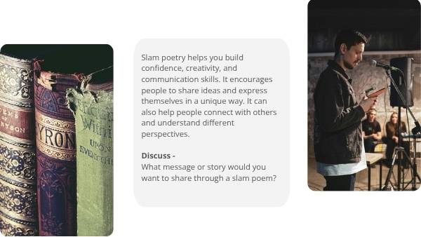 Slam Poetry Educational Presentation — slide 8