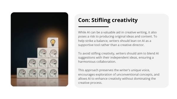 Using AI: Expression and Creativity Education Presentation — slide 11