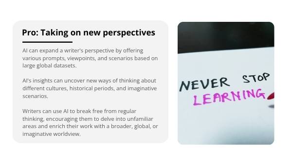 Using AI: Expression and Creativity Education Presentation — slide 12