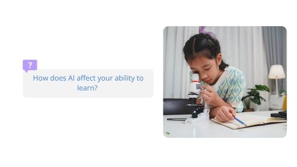Using AI: How it Can Affect Learning Education Presentation — slide 3