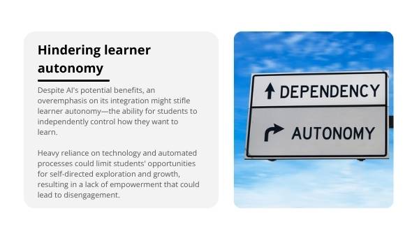 Using AI: How it Can Affect Learning Education Presentation — slide 9