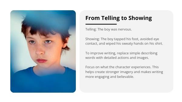 Descriptive Writing Skills Education Presentation — slide 6