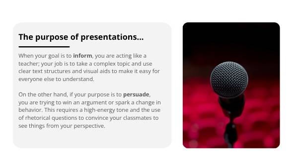 Presentations with Purpose — slide 6