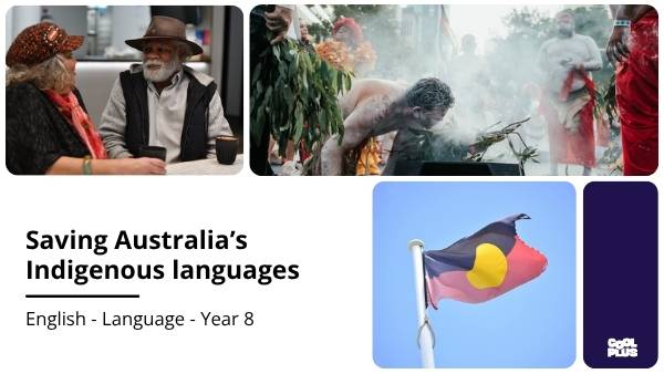 Saving Australia's Indigenous Languages Education Presentation — slide 1