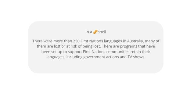 Saving Australia's Indigenous Languages Education Presentation — slide 3