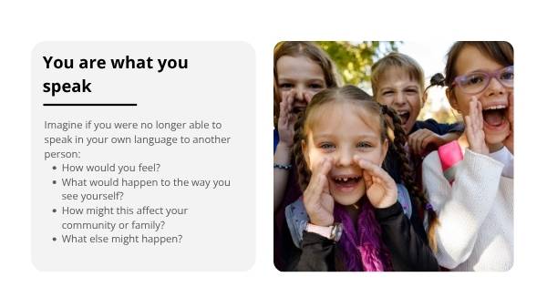 Endangered or Extinct Language Education Presentation — slide 7