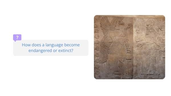 Endangered or Extinct Language Education Presentation — slide 8