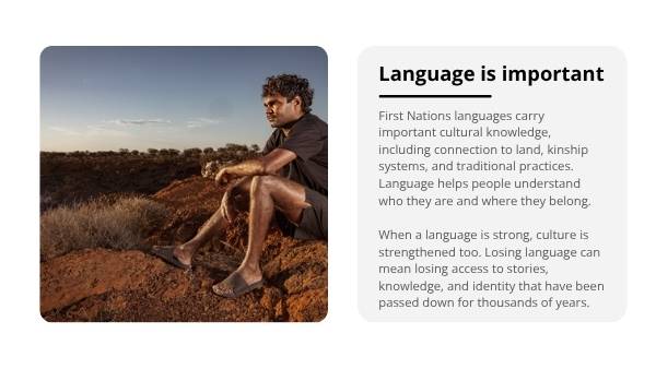 First Nations Languages Education Presentation — slide 5