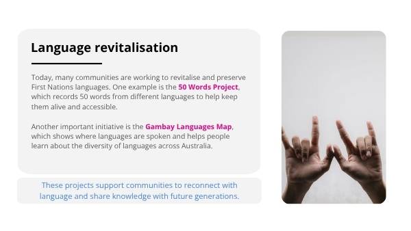 First Nations Languages Education Presentation — slide 7