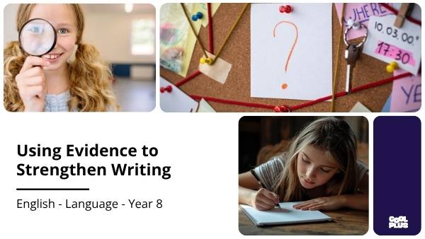 Using Evidence to Strengthen Writing Education Presentation — slide 1