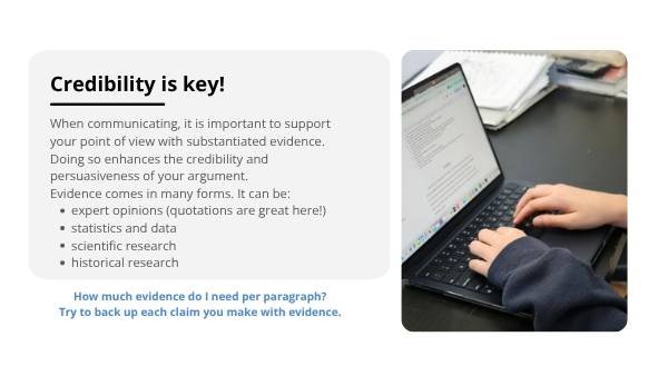 Using Evidence to Strengthen Writing Education Presentation — slide 8