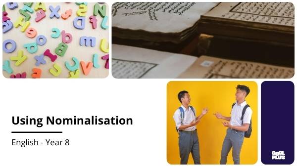 Using Nominalisation Education Presentation — slide 1