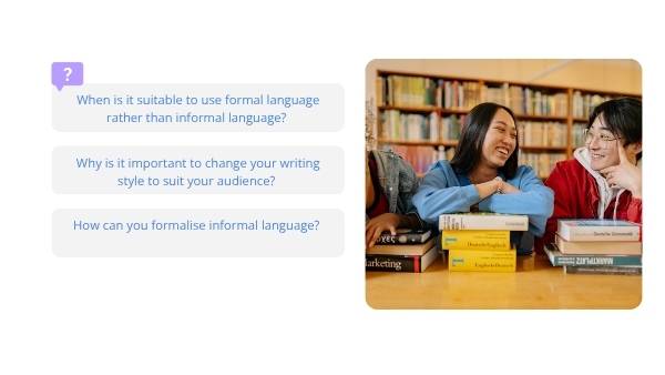 Using Nominalisation Education Presentation — slide 4