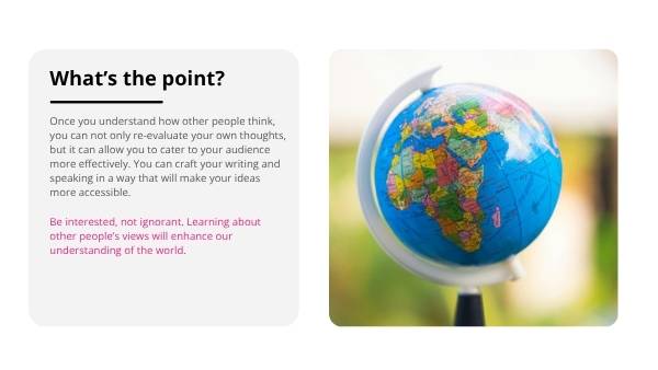 Writing for Diverse Audiences Education Presentation — slide 7