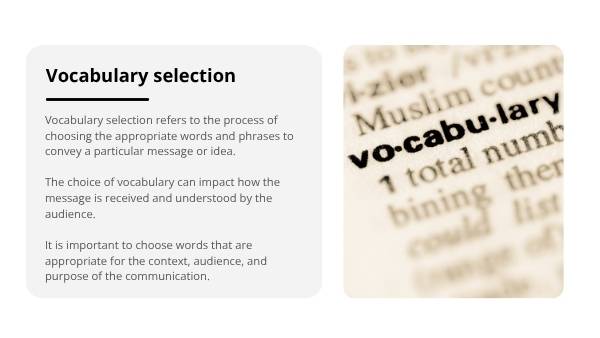 Speaking and Presenting Education Presentation — slide 11