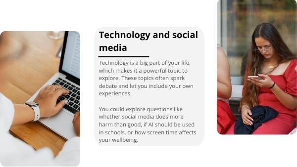 Choosing a Speech Topic Education Presentation — slide 5