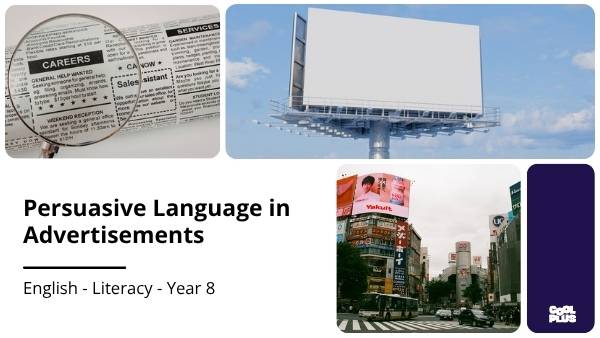 Persuasive Language in Advertisements Education Presentation — slide 1