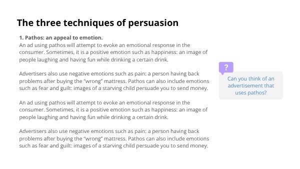 Persuasive Language in Advertisements Education Presentation — slide 9