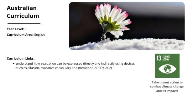 Writing: Evaluative Language Education Presentation — slide 2