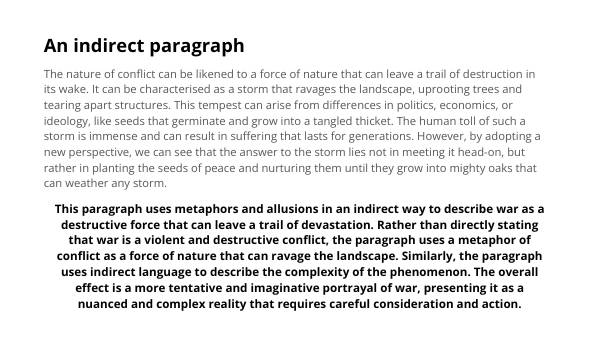 Writing: Evaluative Language Education Presentation — slide 12